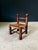 French Provincial Brutalist Low Stool by Charles Dudouyt, 1940s For Sale - Image 3 of 15