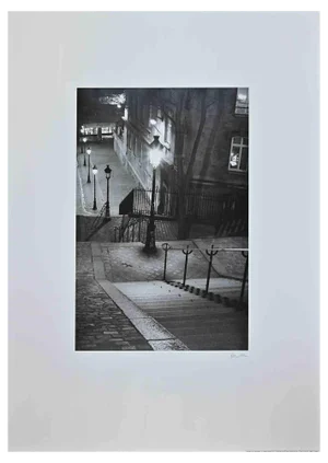 After Hakan Strand, Escaliers de Montmartre, Offset Print, 2013