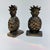 Mid 20th Century Brass Pineapple Bookends Set of 2 For Sale - Image 12 of 18