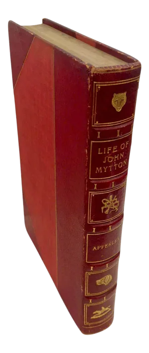Book, a Binding the Life of John Mytton, Esq.
