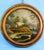 Lake Landscape, 18th Century, Oil Painting on Circular Panel, Framed For Sale - Image 14 of 14