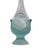 1960s The Retro Bloom: A Mid-Century Modern Classic Aquamarine Bud Vase by Viking Glass For Sale - Image 11 of 13