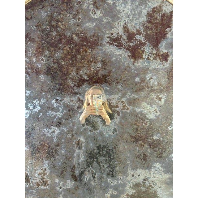 Monumental Neoclassical Style Painted Octagonal Mirror For Sale - Image 10 of 10