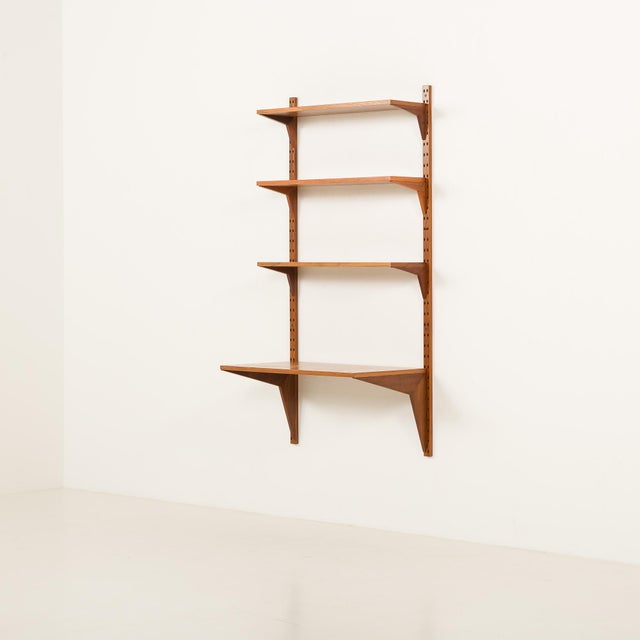Mid-Century Modern Vintage Shelving Unit with Desk by Poul Cadovius for Cado, 1960s For Sale - Image 3 of 10