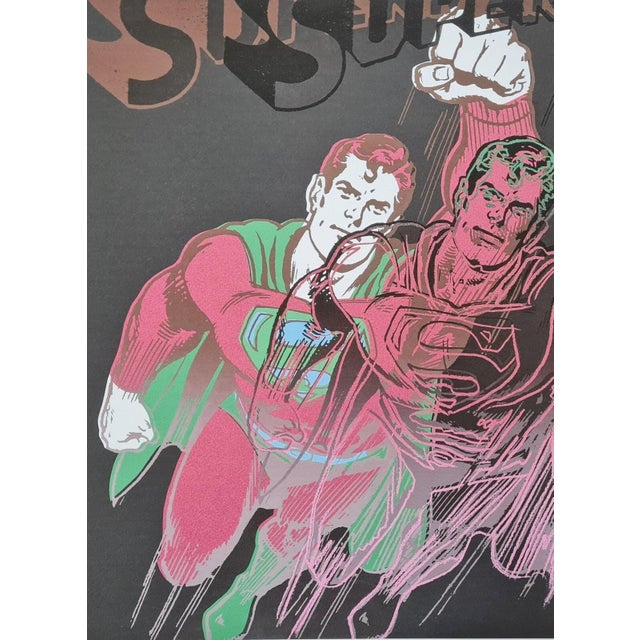 Andy Warhol After Andy Warhol, Superman, 1980s, Lithograph For Sale - Image 4 of 10