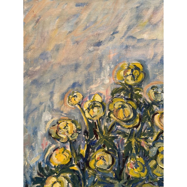 S. Koskinen, Flower, 1978, Oil on Canvas, Framed For Sale - Image 18 of 18