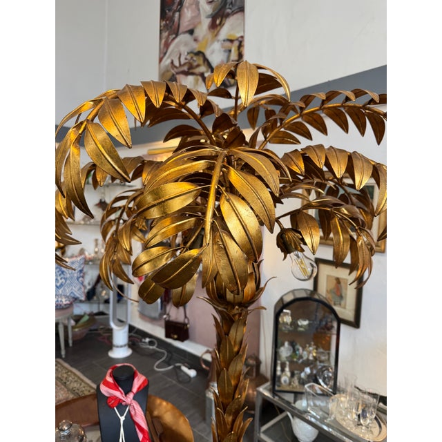 Palm Lamp by Hans Kögl, 1970s For Sale - Image 6 of 9