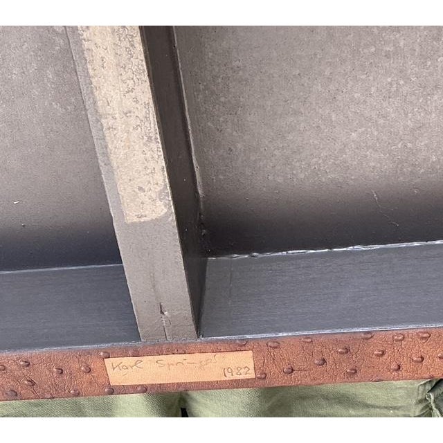 Late 20th Century Vintage Karl Springer Ostrich Game Table For Sale - Image 5 of 16