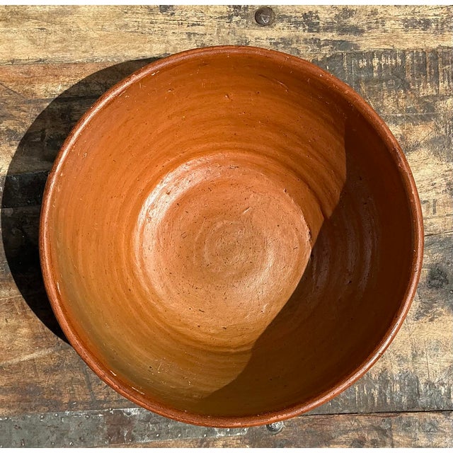 Ceramic Vintage Abstract Geometric Ceramic Bowl For Sale - Image 7 of 12
