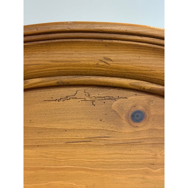 Ethan Allen Farmhouse Rustic Pine Armoire For Sale In New York - Image 6 of 12