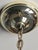 1970s Gaetano Sciolari 9-Light Brass & Glass Chandelier | Italian Modern Hollywood Regency For Sale In Phoenix - Image 6 of 7