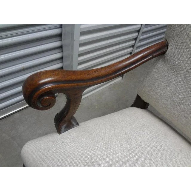 18th Century 18th Century Italian Louis XIV Walnut Chair For Sale - Image 5 of 9