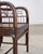 Pair of McGuire Chinese Chippendale Rattan Fretwork Armchairs For Sale - Image 14 of 18