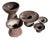 Ceramic Candlesticks by Serocka, Germany, 1970s, Set of 5 For Sale