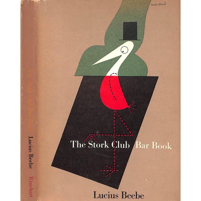 "The Stork Club Bar Book" Book 1946 Beebe, Lucius For Sale