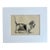 Antique Dog Print in 8 x 10 Mat, ca. 1890: "The Bassethound Champion Chopette" For Sale