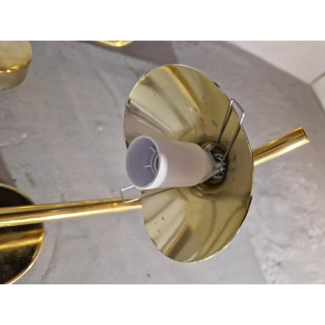 Sphere Wall Lamps in Brass and Glass, Set of 2 For Sale - Image 9 of 13