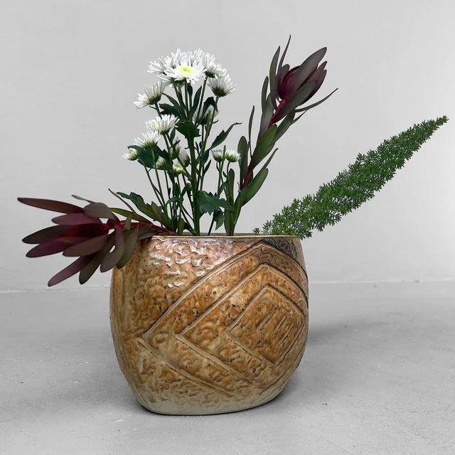 Mid-Century Ceramic Ikebana Flower Vase, Japan, 1960s For Sale - Image 9 of 14