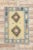 Sand Vintage Persian Shiraz Kilim Rug, 03'10 X 05'09 For Sale - Image 8 of 9