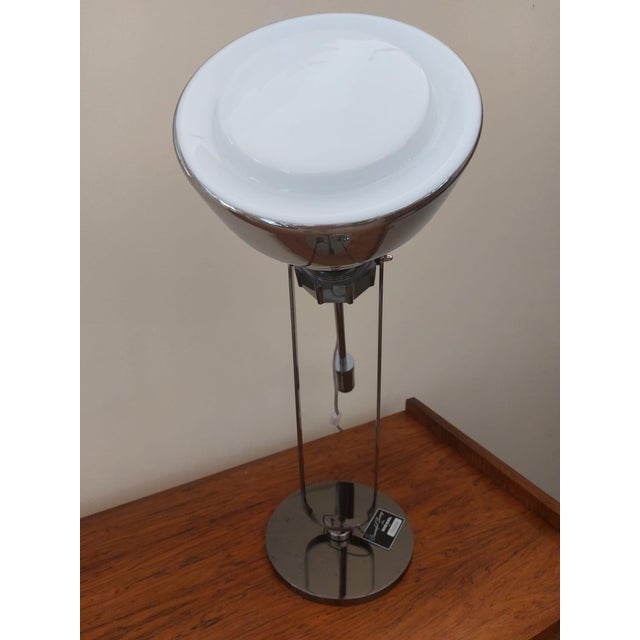 Glas Table Lamp in Metallic Glass and Chrome by Diesel for Foscarini, 2009 For Sale - Image 13 of 17