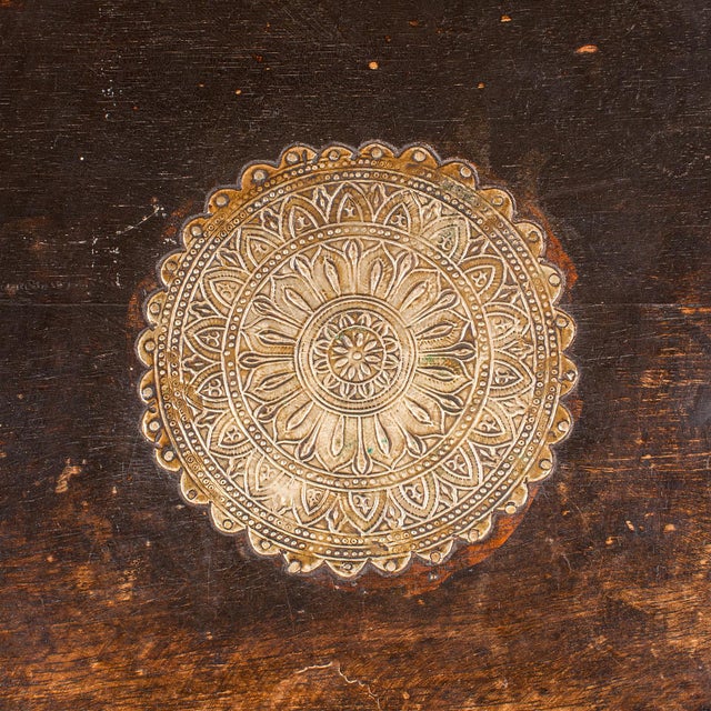 Vintage Barber's Chest of Drawers, Turkish Pine Bombe Front Cabinet, Mid Century For Sale - Image 10 of 12