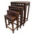Chinese Early 20th Century Antique Chinese Nest of Four Nesting Tables, Hand-Crafted For Sale - Image 3 of 16