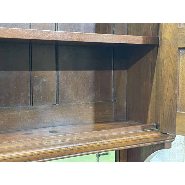 Brown Early 20th Century English Wall Shelf in Walnut For Sale - Image 8 of 14