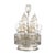 Lisbon Crown Silver Cruet Set, 19th Century, Set of 5 For Sale - Image 6 of 6
