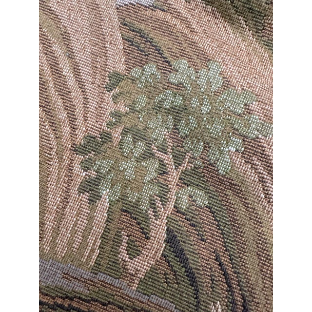 Vintage French Jacquard Tapestry, 1970s For Sale - Image 18 of 18