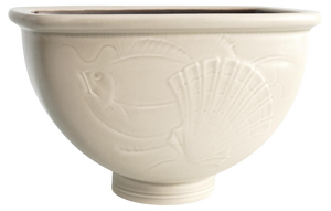 Art Deco Vase with Sea Motif by Nils Thorsson, 1934