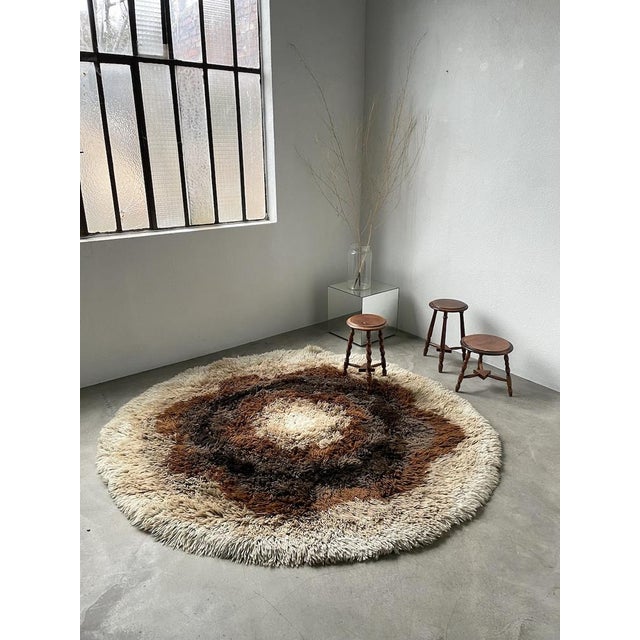 1950s Trio of Tripod Stools, 1950s, Set of 3 For Sale - Image 5 of 18