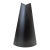 Large Format Evangeline Matte Black Mid-Century Ceramic Vase, Canada For Sale