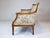 Louis XVI Style Sofa, Hand-Carved Walnut, Floral Tapestry, Usa, 1960s For Sale - Image 11 of 13