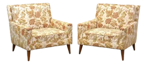 1950s Paul McCobb Style Lounge Chairs - A Pair
