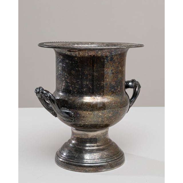 20th Century French Silver Plated Champagne Bucket For Sale In Greensboro - Image 6 of 18