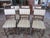 Antique French Dining Chairs in Walnut, Set of 6 For Sale - Image 11 of 13