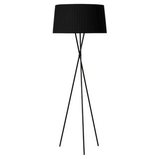 Black Trípode G5 Floor Lamp by Santa & Cole For Sale