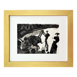 Pablo Picasso Framed Toros Y Toreros II Dated 3/4/59