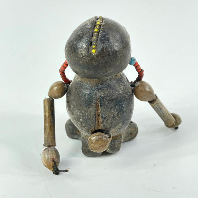 Early 20th Century Early 20th Century Tikar Clay House God 2inch Cameroon For Sale - Image 5 of 9
