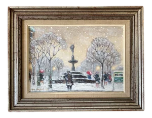Impressionism Oil on Board Guy C. Wiggins