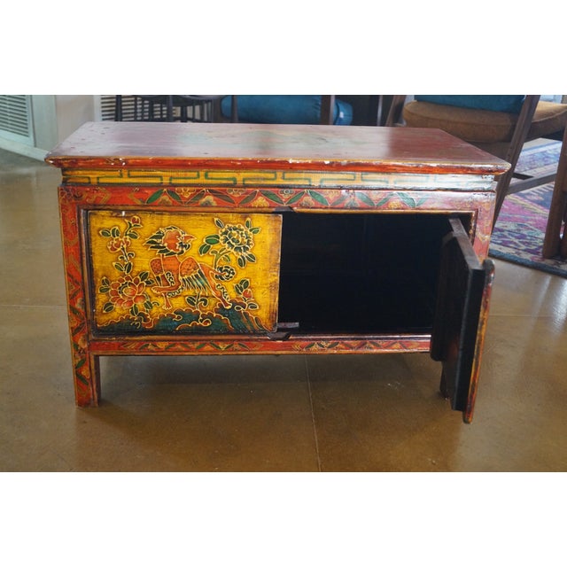 Early 20th Century Tibetan Meditation Altar Table For Sale - Image 9 of 13