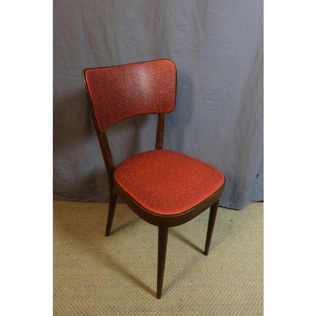 1930s Set of Six Baumann Bistro Chairs, 1930s, Set of 6 For Sale - Image 5 of 10