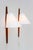 Mid-Century Modern Swedish Wall Sconces in Teak by Uno & Östen Kristiansson for Luxus, 1975, Set of 2 For Sale - Image 12 of 18