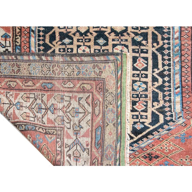 Early 20th Century Persian Khamseh Rug For Sale - Image 15 of 16
