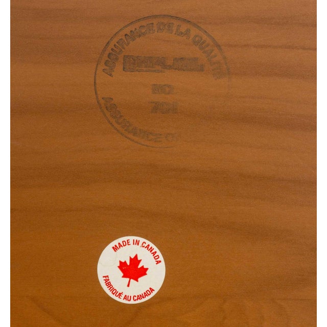 Canadian Neoclassical Style Maple Framed Mirror For Sale - Image 9 of 9