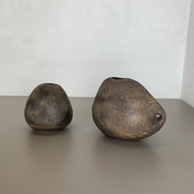 Article: Ceramic Studio Pottery, set of 2 Decade: 1960s Producer: Atelier Schäffenacker, Ulm Germany Design: Helmut...