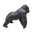 Dimensions: 35 cm wide, 20 cm deep, 37 cm tall. Bronze. The gorilla is depicted in its natural state, with an expression...