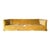 Flexsteel Exceptional 1970s Vintage Flexsteel Sofa - Original Harvest Gold Velvet For Sale - Image 4 of 16