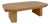 Mid-Century Italian Goatskin and Brass Coffee Table, 1970s For Sale