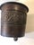 English English Floral Embossed Copper Footed Planter For Sale - Image 3 of 12